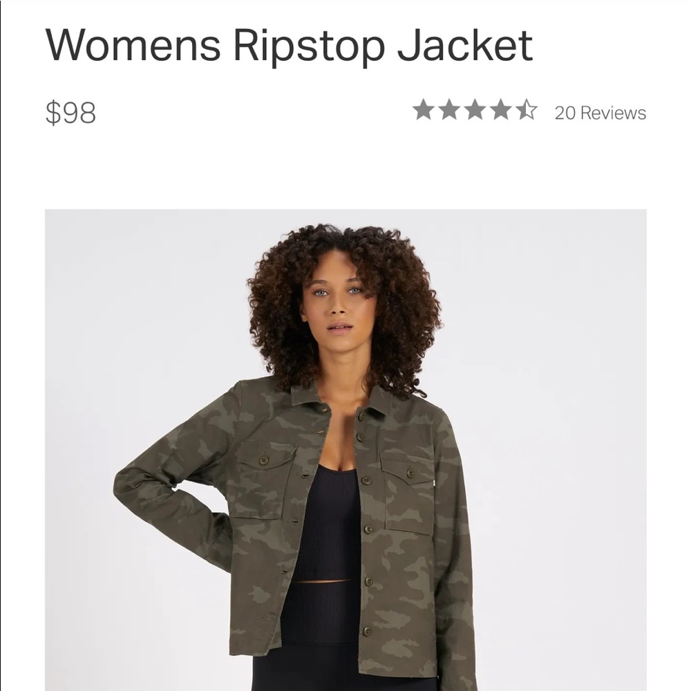 Brand new Vuori Ripstop Jacket. Never worn.